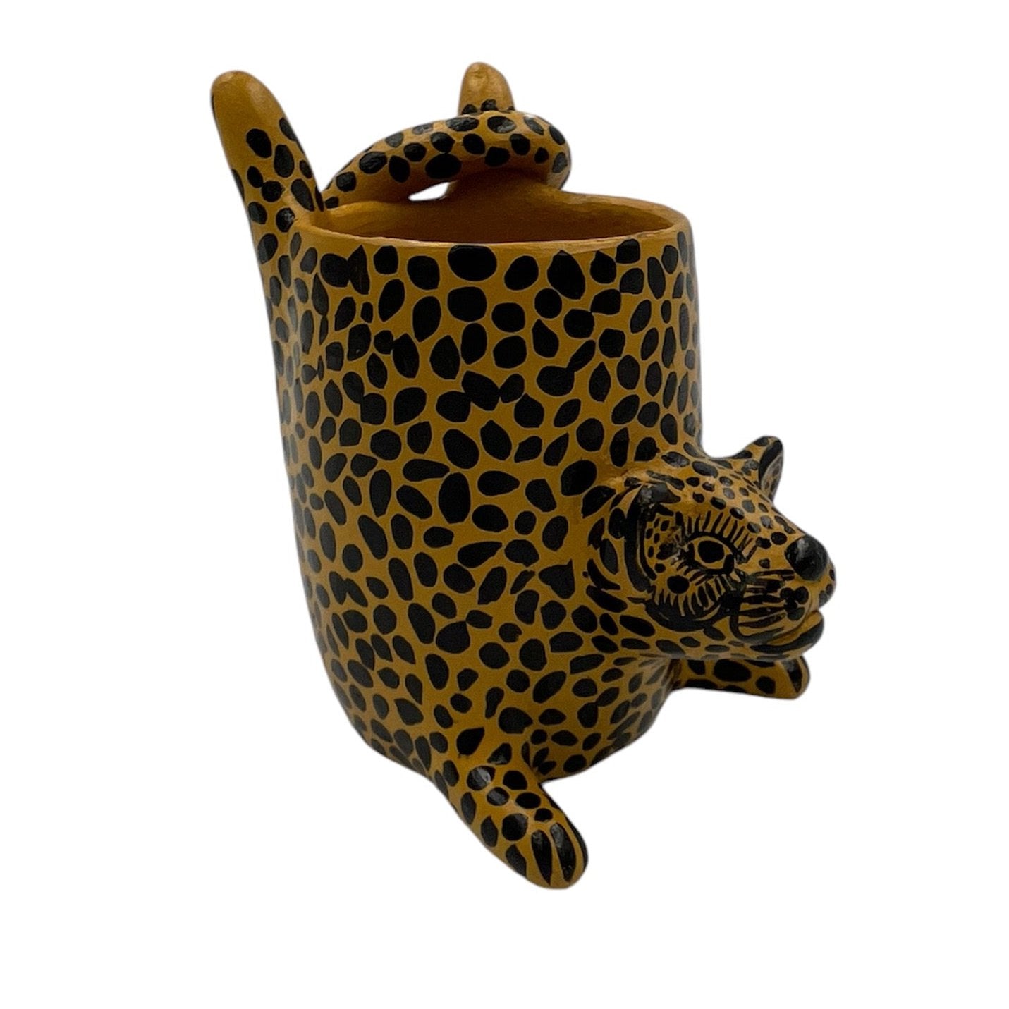 LAPICERA JAGUAR DE BARRO
