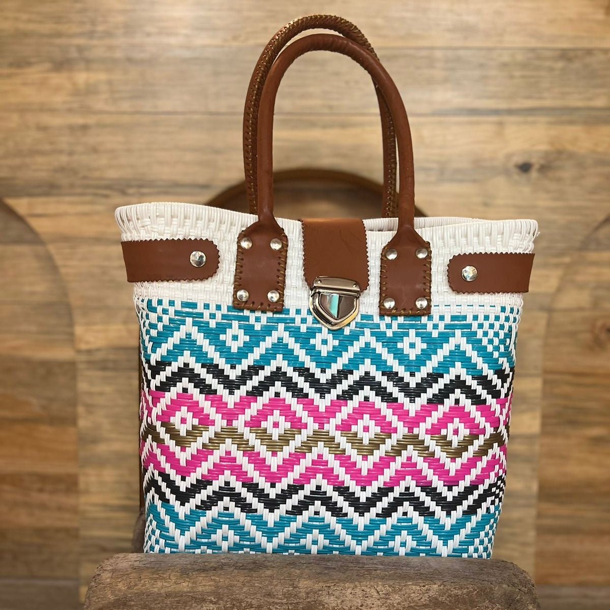 BOLSA TEJIDA ARTESANAL