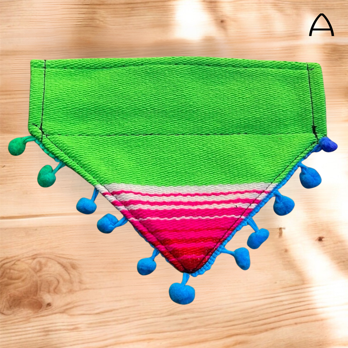 BANDANA ARTESANAL DE DOBLE VISTA