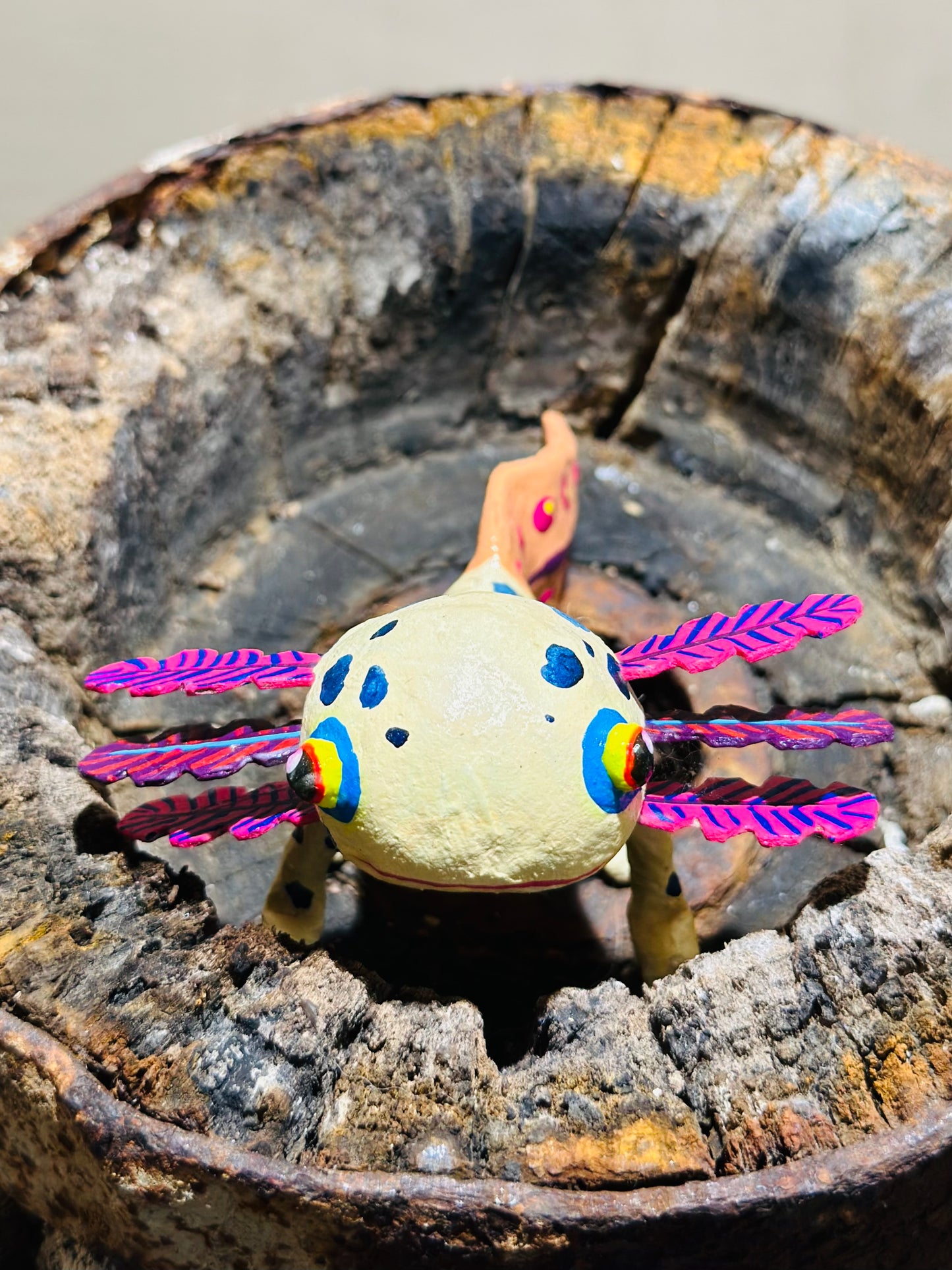 AJOLOTITOS PAPEL MACHÉ
