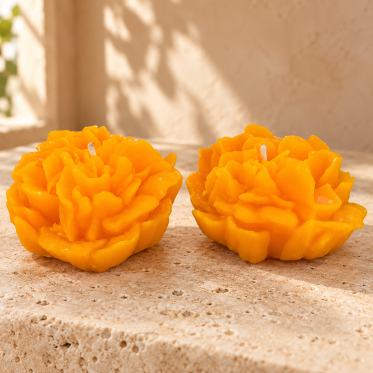 VELA AROMÁTICA FLOR DE CEMPASÚCHIL