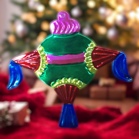 Esfera decorativa tipo piñata