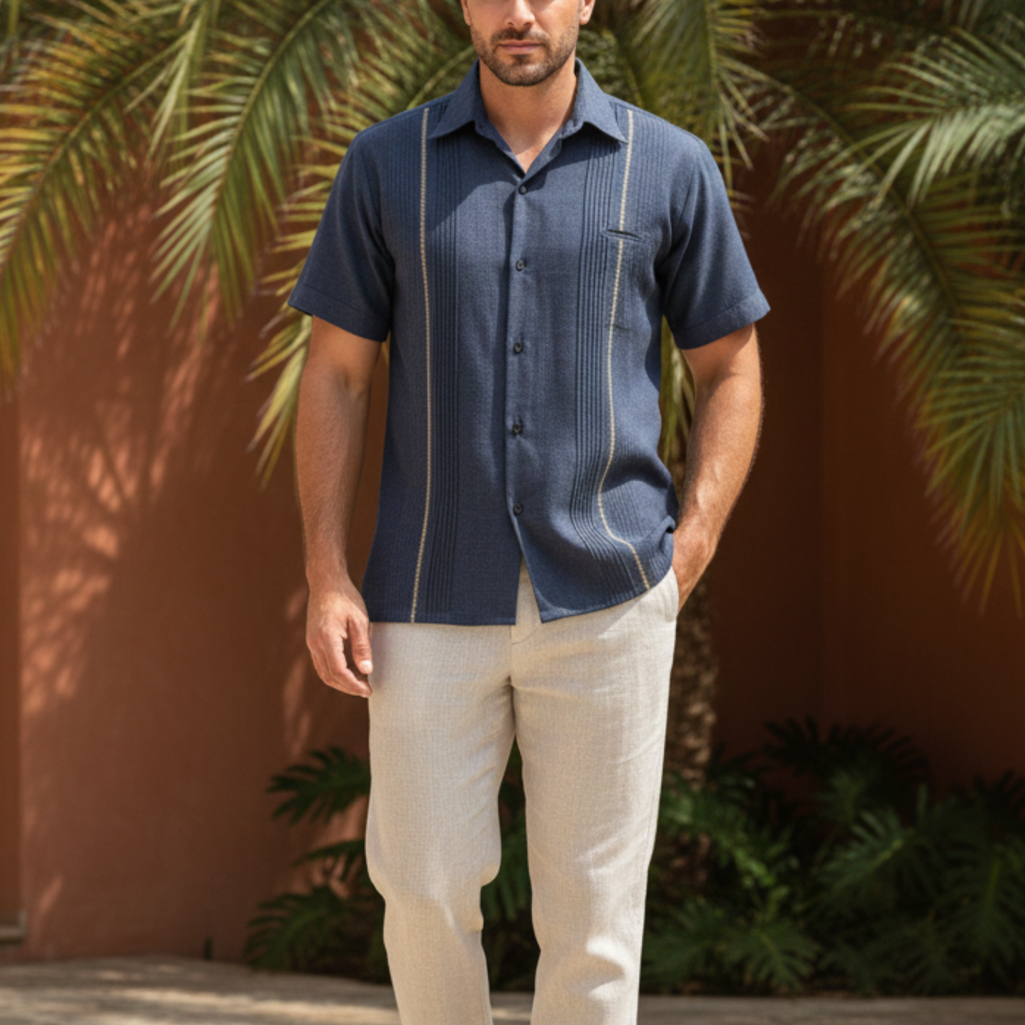 GUAYABERA YUCATAN ACERO